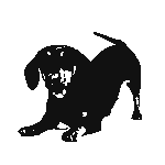 Ban, o mascote, em bitmap